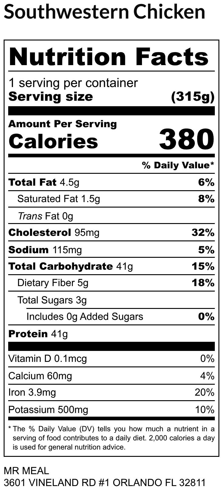 Weekly Meal 1 05/19/25