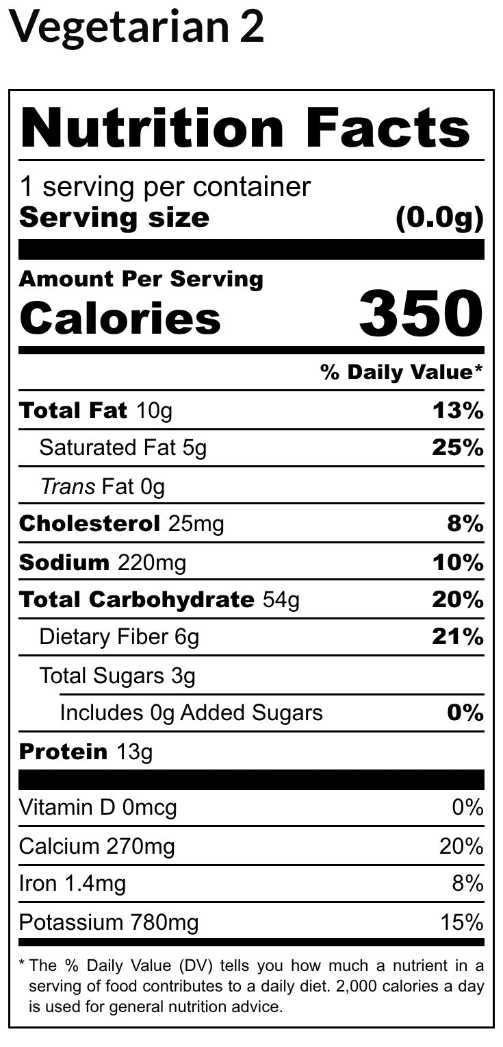 VEGETARIAN  2 10/27/25