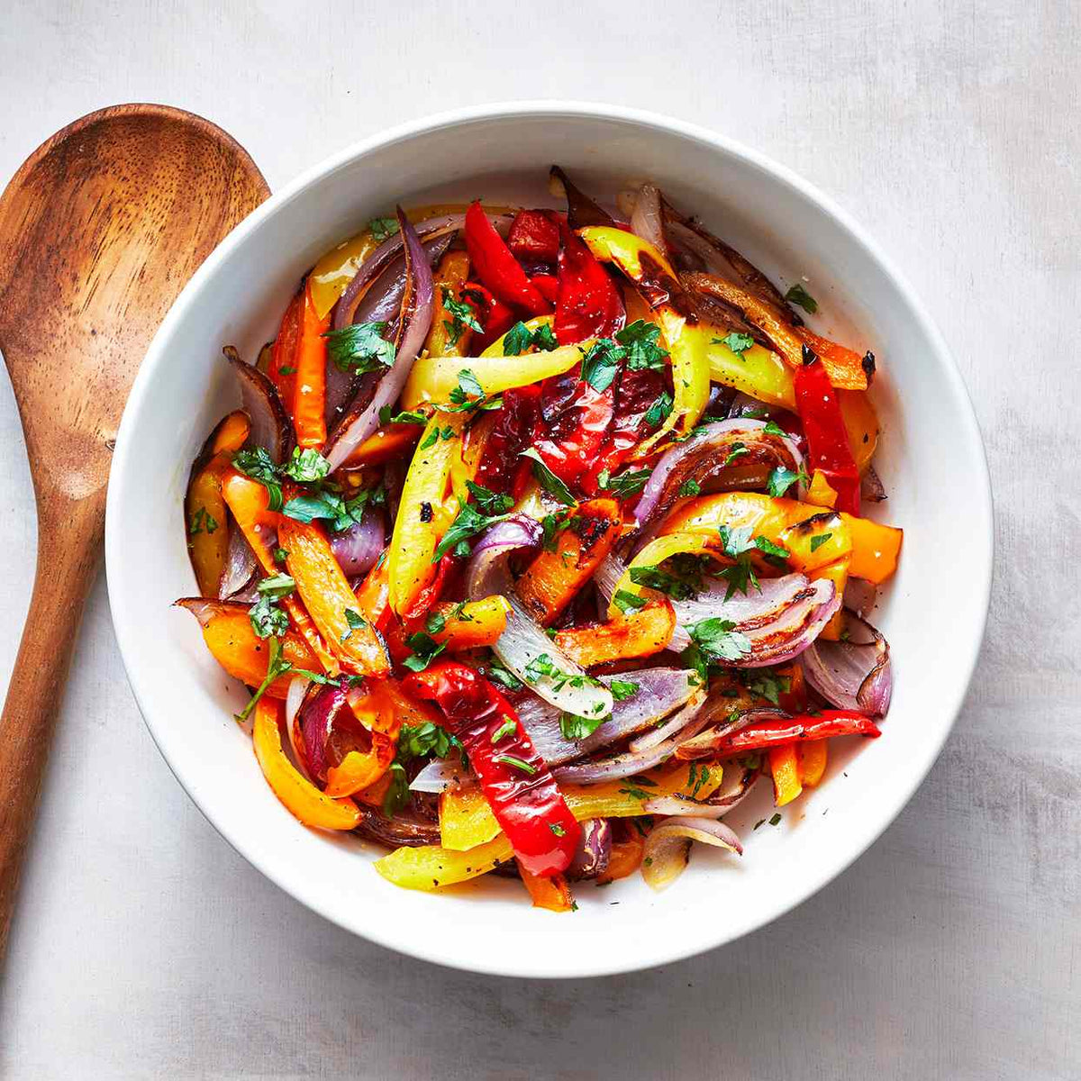 Roasted Bell Peppers & Onions
