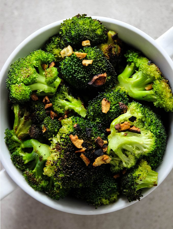 Roasted Garlic Broccoli
