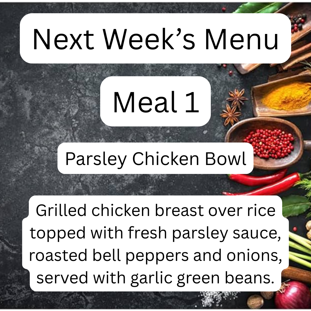 Weekly Meal 1 10/27/25