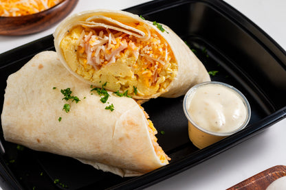 Turkey & Cheese Egg Wrap