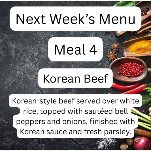 Weekly Meal 4 10/20/25