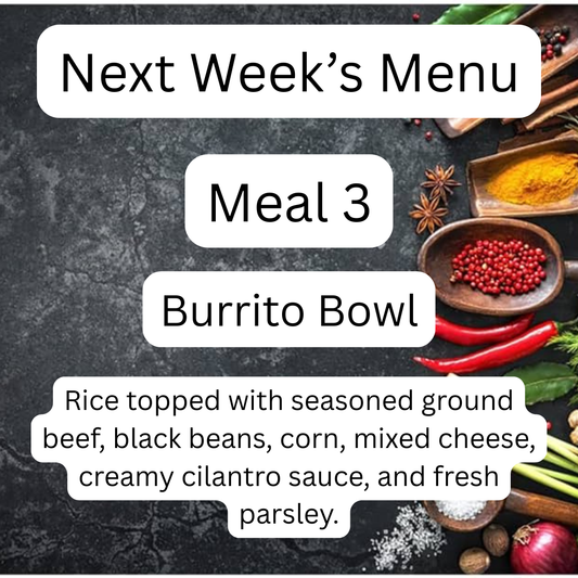 Weekly Meal 3 10/13/25