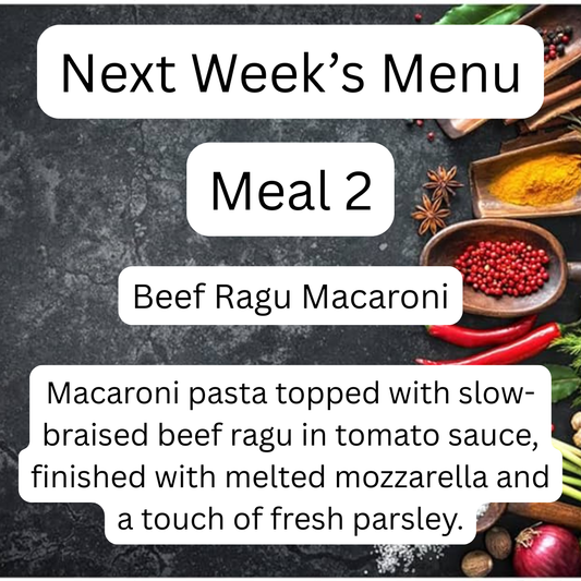 Weekly Meal 2 10/27/25