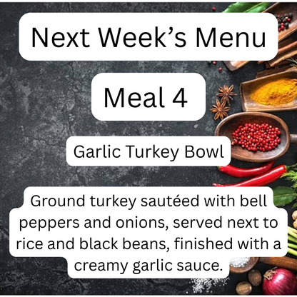 Weekly Meal 4 10/27/25