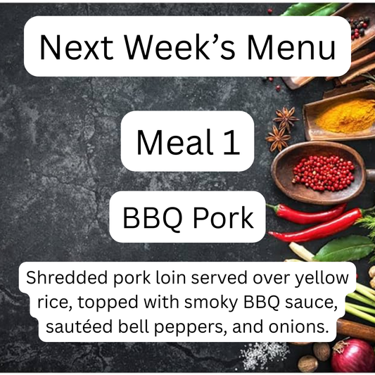 Weekly Meal 1 10/13/25