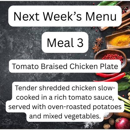 Weekly Meal 3 10/27/25