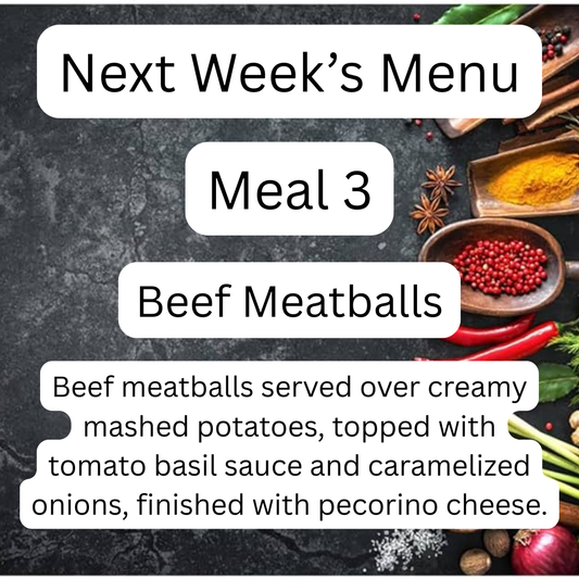 Weekly Meal 3 10/20/25